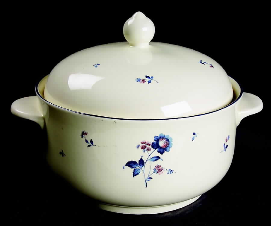 Blue Chintz 2 Qt Round Covered Casserole by Noritake-1