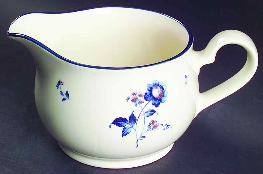 Blue Chintz Gravy Boat by Noritake-1