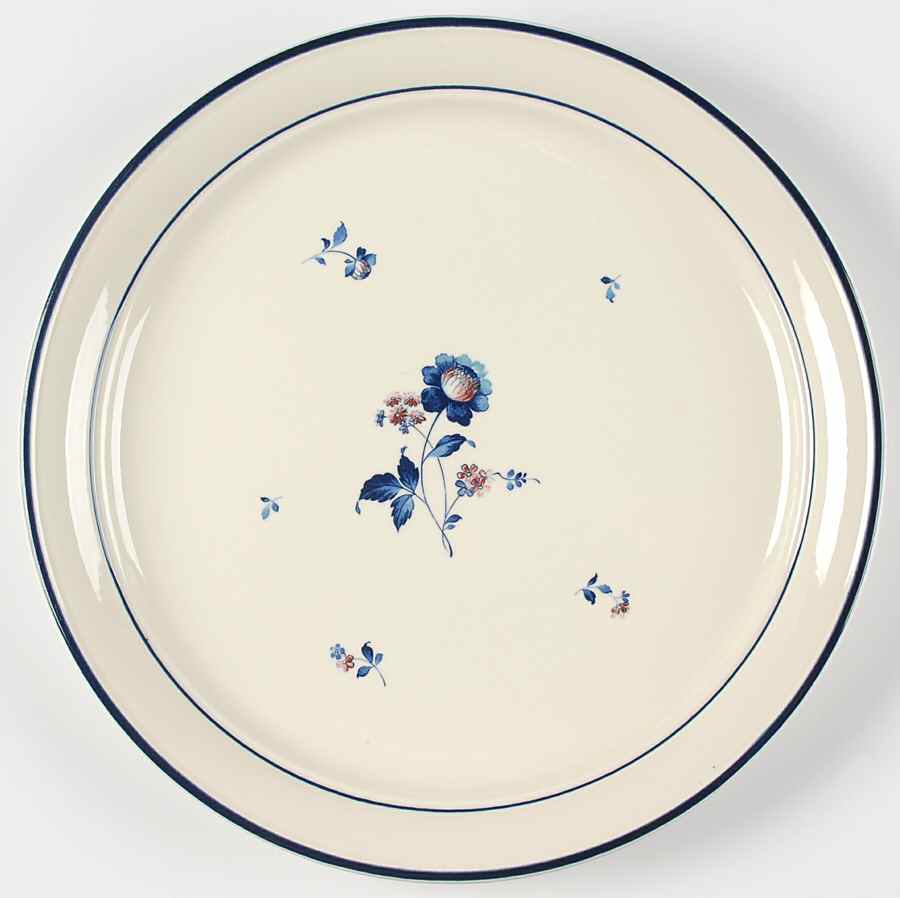 Blue Chintz 12" Chop Plate (Round Platter) by Noritake-1