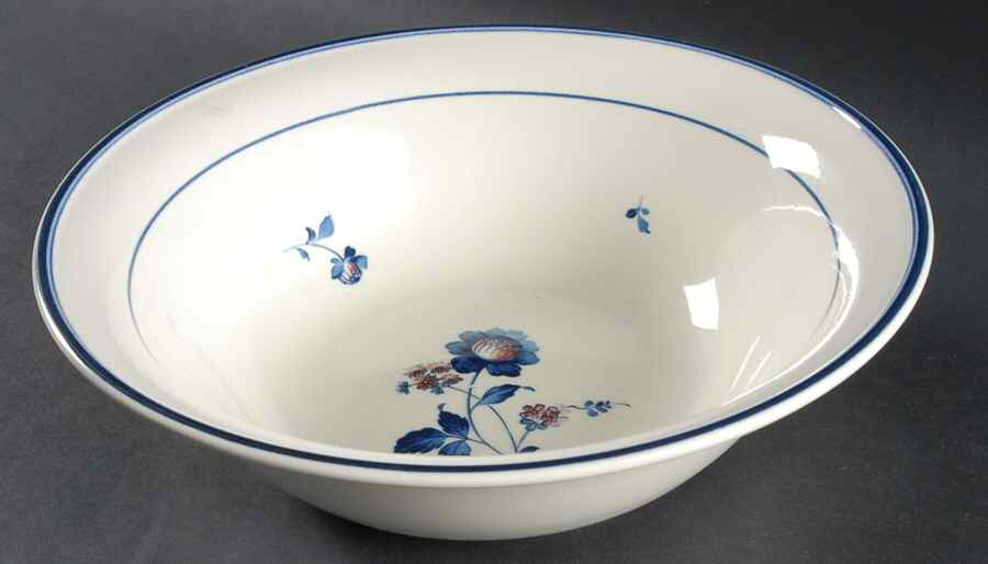 Blue Chintz 9" Round Vegetable Bowl by Noritake-1