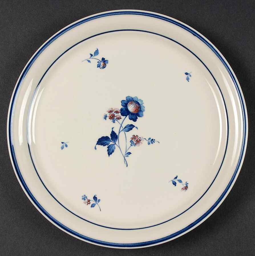 Blue Chintz Salad Plate by Noritake-1