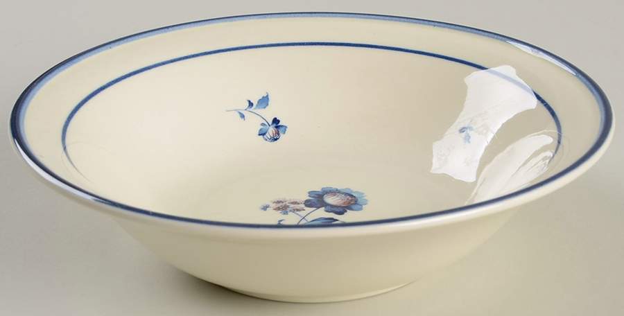 Blue Chintz Coupe Cereal Bowl by Noritake-1