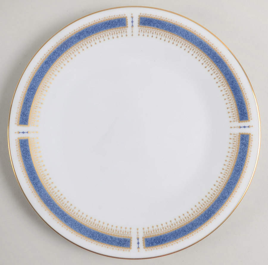Blue Dawn (Coupe) Salad Plate by Noritake-1
