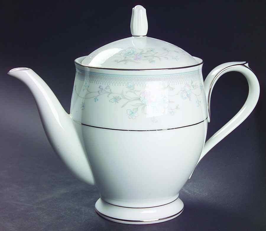 Blue Destiny Teapot & Lid by Noritake-1