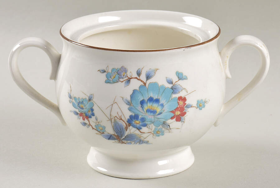 Bleufleur Sugar Bowl No Lid by Noritake-1