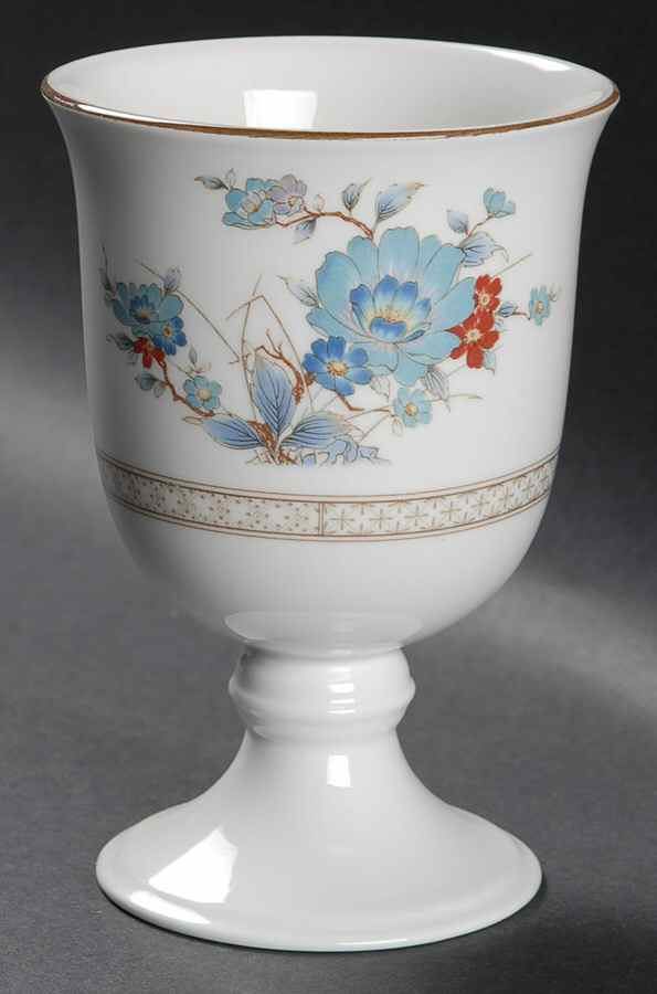 Bleufleur 1o Oz China Goblet by Noritake-1