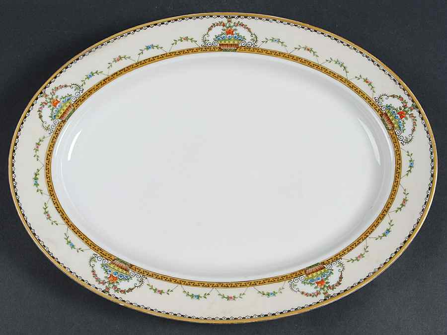 Blenkeim 13" Oval Serving Platter by Noritake-1