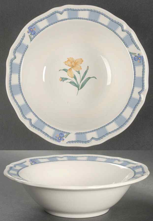 Blue Estate Soup/Cereal Bowl by Noritake-1