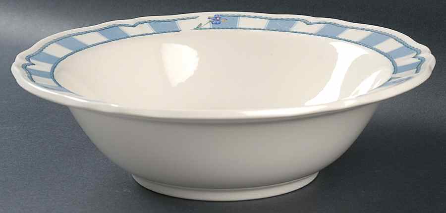 Blue Estate 9" Round Vegetable Bowl by Noritake-1