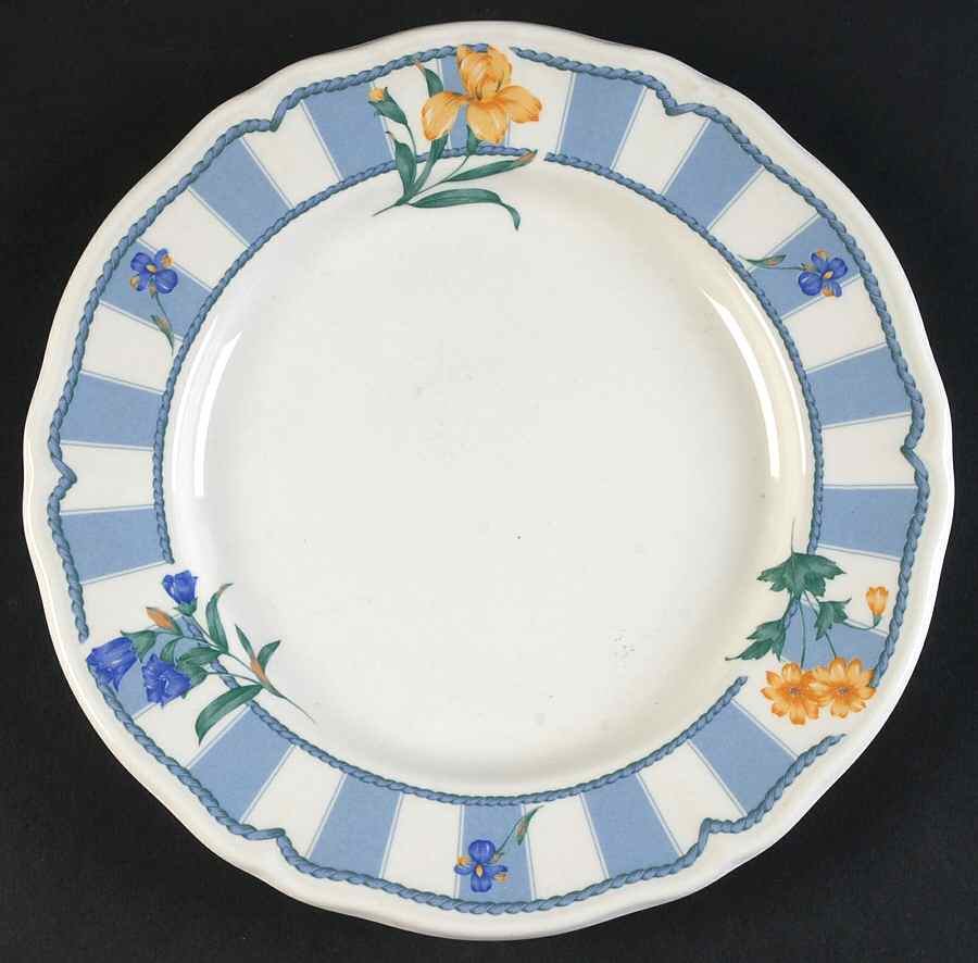 Blue Estate Salad Plate by Noritake-1