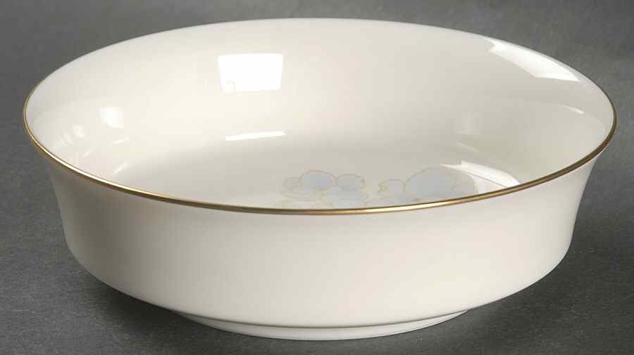 Blue and Gold Fruit/Dessert (Sauce) Bowl by Noritake-1