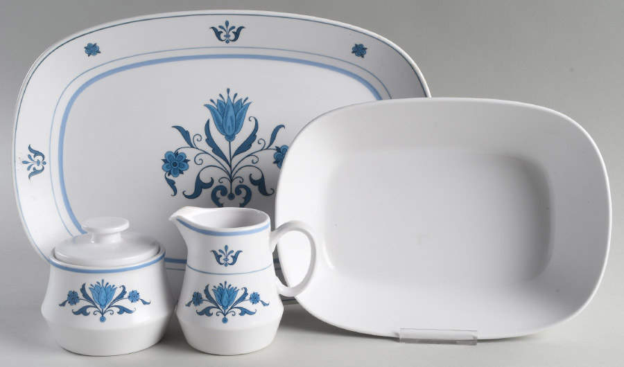 Blue Haven 5 Piece Hostess Set by Noritake-1