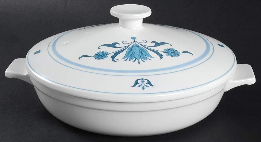 Blue Haven Skillet & Lid by Noritake-1