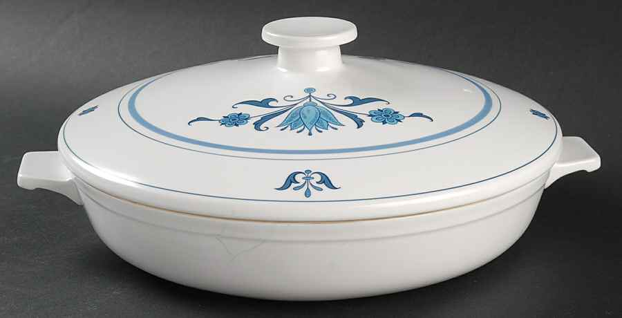 Blue Haven Large Skillet & Lid by Noritake-1