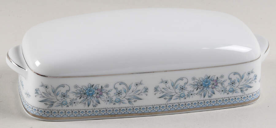 Blue Hill Lid for 1/4 Lb Butter by Noritake-1