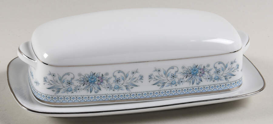 Blue Hill 1/4 Lb Covered Butter by Noritake-1