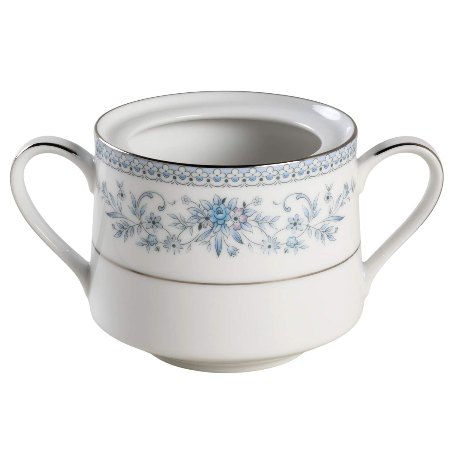 Blue Hill Sugar Bowl No Lid by Noritake-1