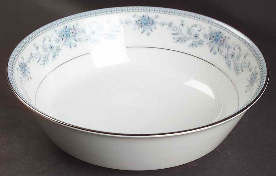 Blue Hill 9" Round Vegetable Bowl by Noritake-1
