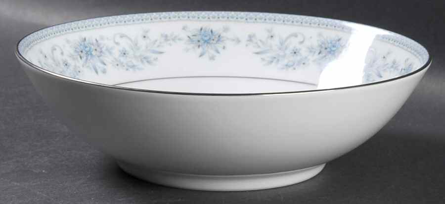 Blue Hill 8" Round Vegetable Bowl by Noritake-1