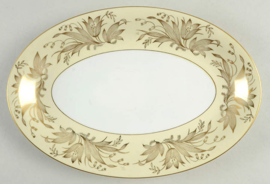 Bliss 12" Oval Serving Platter by Noritake-1