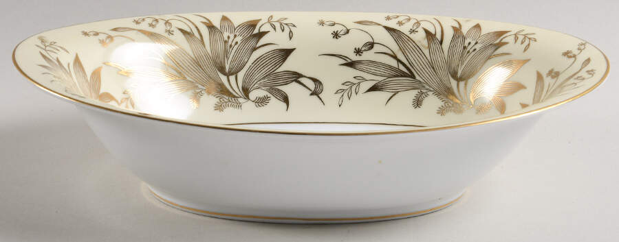 Bliss 10" Oval Vegetable Bowl by Noritake-1