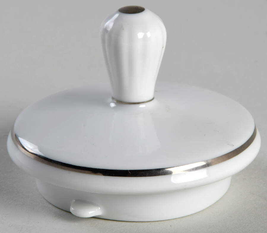 Black Lace Lid for Coffee Pot by Noritake-1
