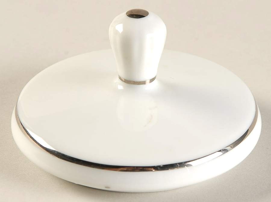 Black Lace Lid for Sugar Bowl by Noritake-1