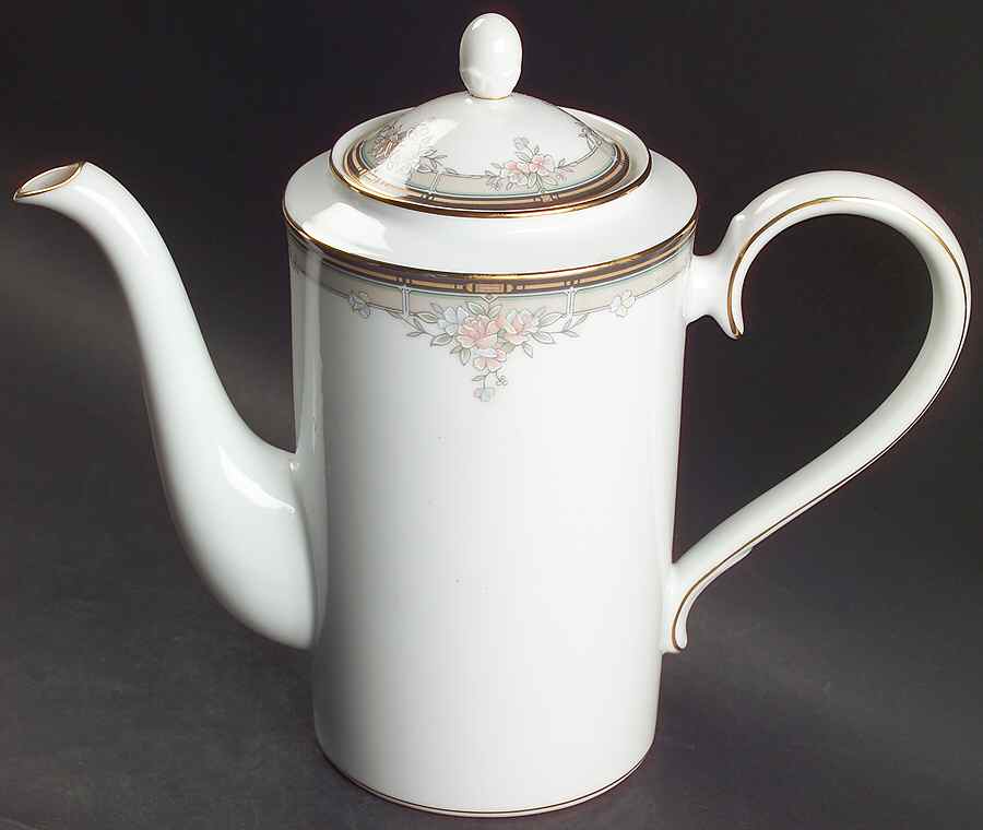 Blossom Mist Coffee Pot & Lid by Noritake-1