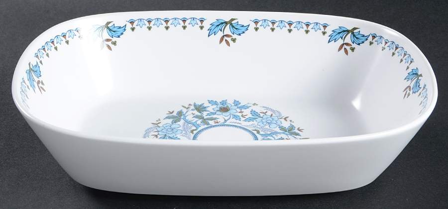 Blue Moon 8" Oval Vegetable Bowl by Noritake-1