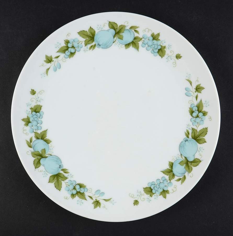 Blue Orchard Luncheon Plate by Noritake-1