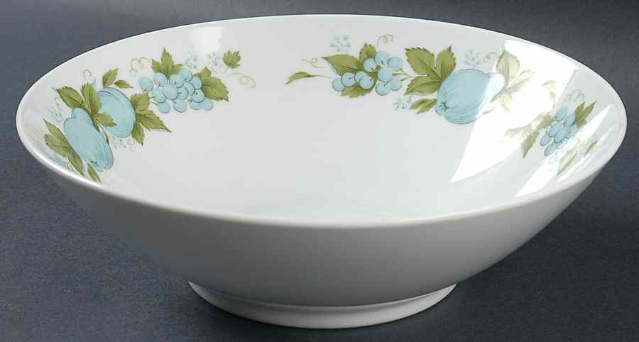 Blue Orchard 8" Round Vegetable Bowl by Noritake-1