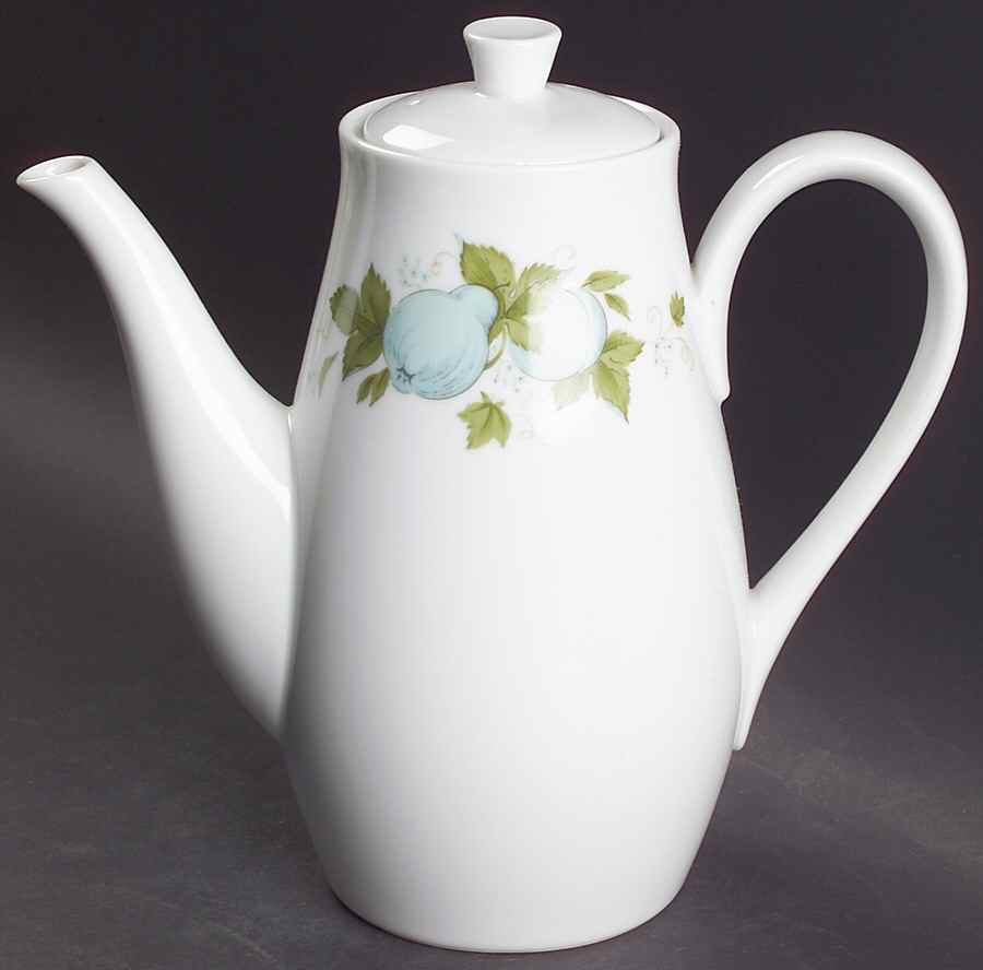 Blue Orchard Coffee Pot & Lid by Noritake-1