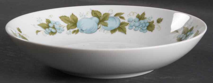 Blue Orchard Coupe Soup Bowl by Noritake-1