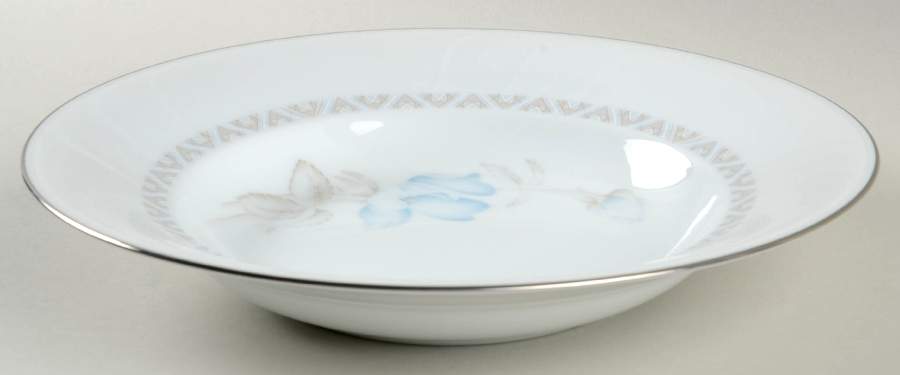 Blue Orient Rim Soup Bowl by Noritake-1
