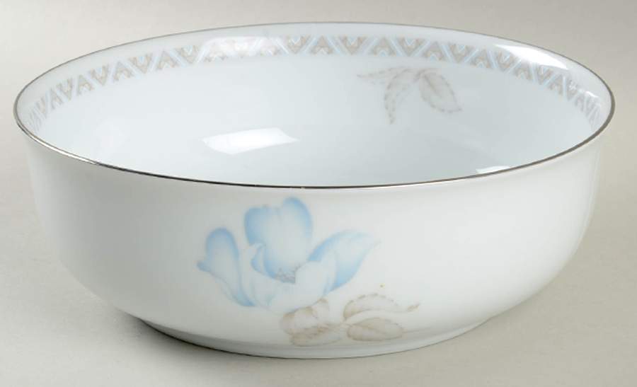 Blue Orient 8" Round Vegetable Bowl by Noritake-1