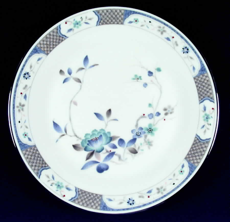 Blue Peony Dinner Plate by Noritake-1