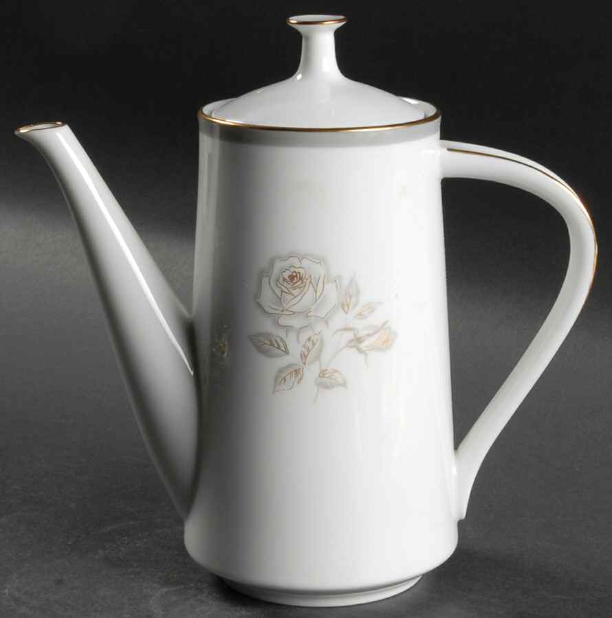 Blair Rose Small Coffee Pot & Lid by Noritake-1