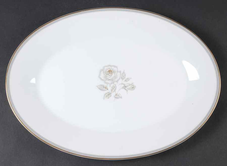 Blair Rose 14" Oval Serving Platter by Noritake-1