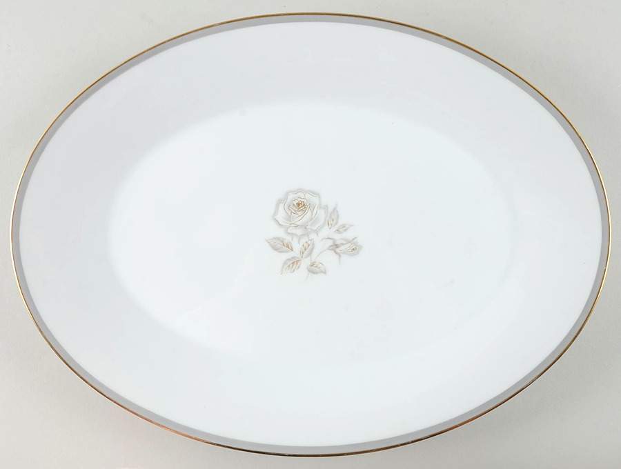 Blair Rose 16" Oval Serving Platter by Noritake-1