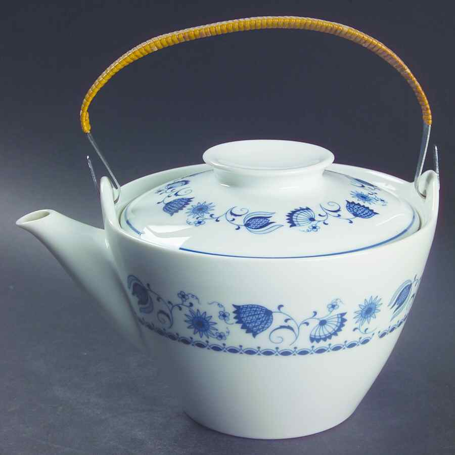 Blue Rhapsody Teapot & Lid by Noritake-1