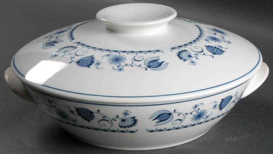 Blue Rhapsody 1.5 Qt Round Covered Casserole by Noritake-1