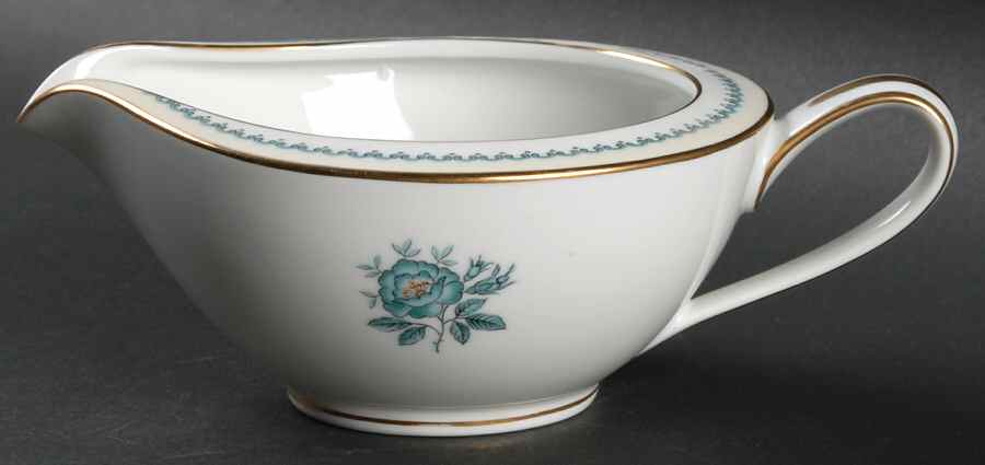 Blue Rose Creamer by Noritake-1
