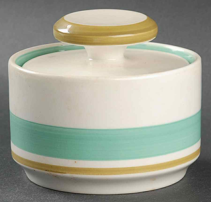 Blue Sky Sugar Bowl & Lid by Noritake-1