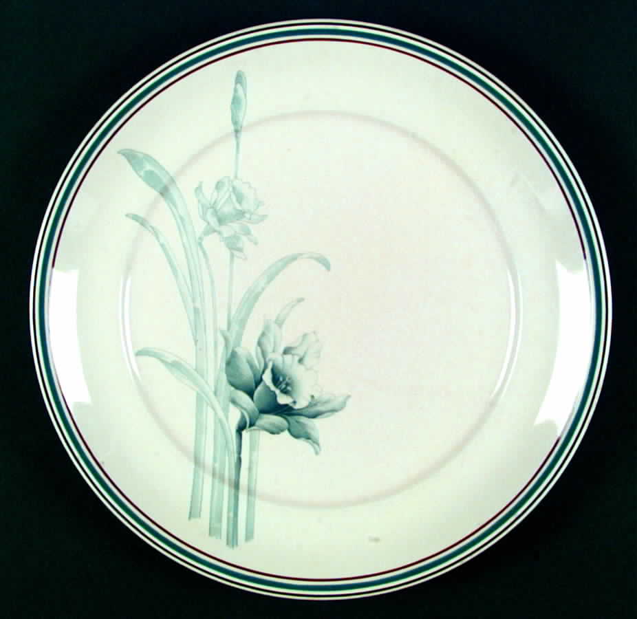 Blue Shadow Dinner Plate by Noritake-1