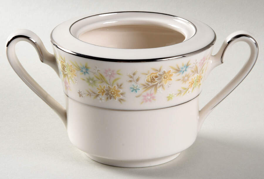 Blossom Time Sugar Bowl No Lid by Noritake-1