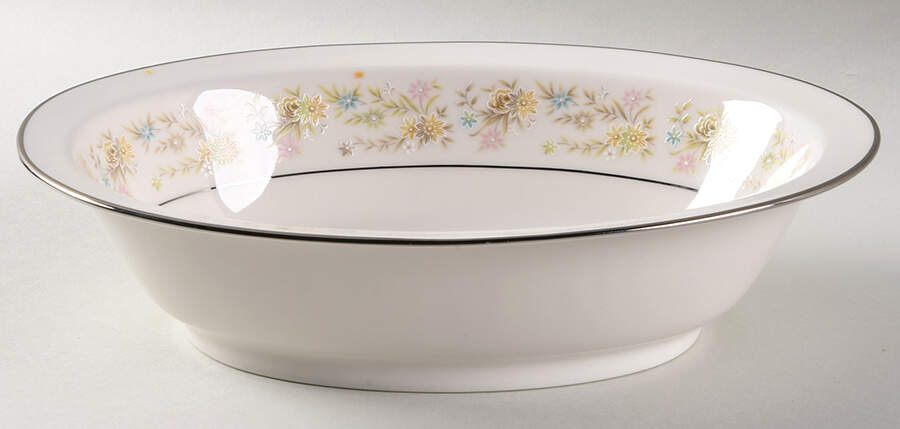 Blossom Time 10" Oval Vegetable Bowl by Noritake-1