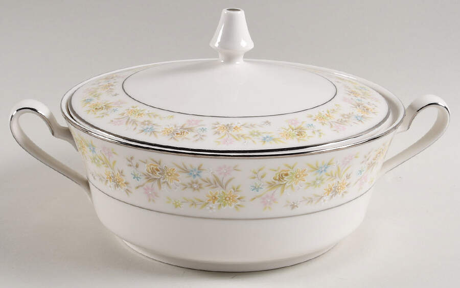 Blossom Time Round Covered Vegetable by Noritake-1