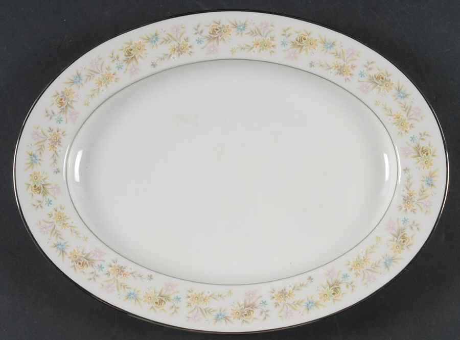 Blossom Time 11" Oval Serving Platter by Noritake-1