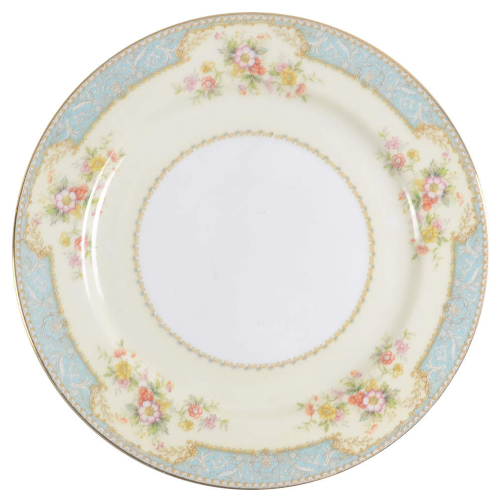 Bluedawn (#622, Rim) Dinner Plate by Noritake-1