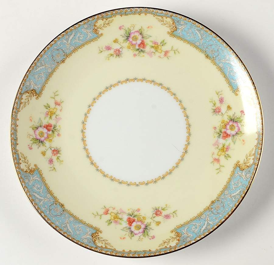 Bluedawn (#622, Rim) Saucer for Cream Soup Bowl by Noritake-1